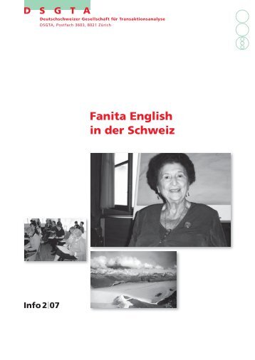 das Seminar mit Fanita English - Deutschschweizer Gesellschaft für ...