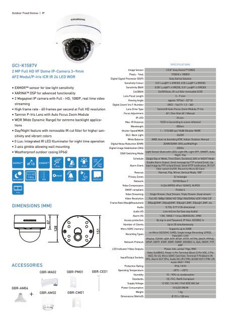 GRUNDIG VIDEO SECURITY 2015-16