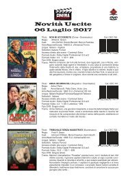 DVD LUGLIO 2017