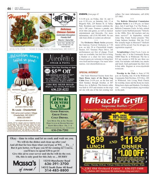 West Newsmagazine 7-5-17