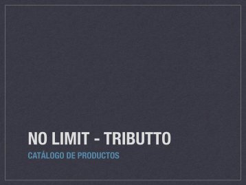 Tributto - No Limit pdf