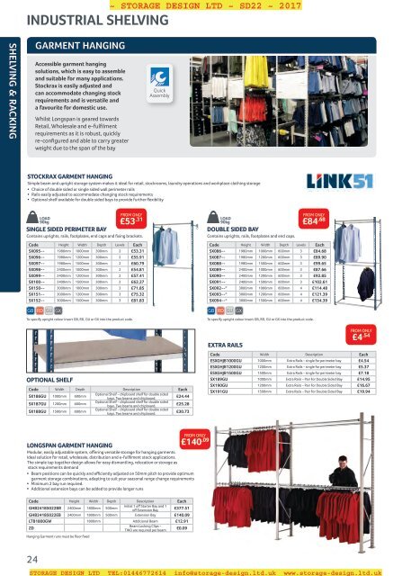 SDL Storage Design Catalogue 2017