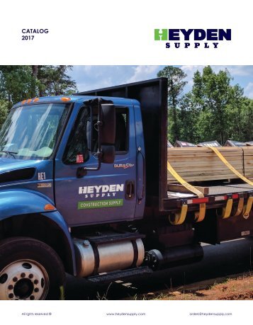 Heyden Supply Catalog