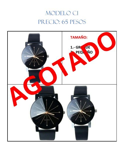 CATALOGO RELOJES 10-05-17