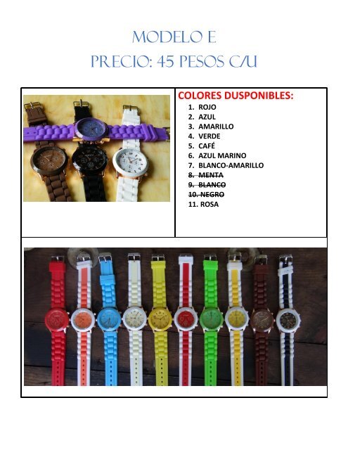 CATALOGO RELOJES 10-05-17