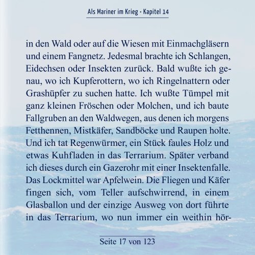 Als Mariner im Krieg - Kapitel 14