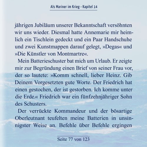 Als Mariner im Krieg - Kapitel 14