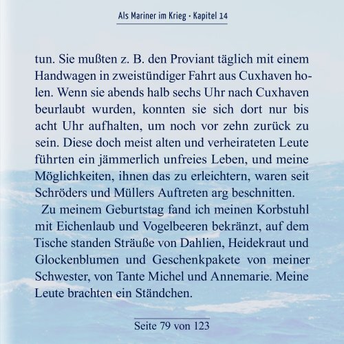 Als Mariner im Krieg - Kapitel 14