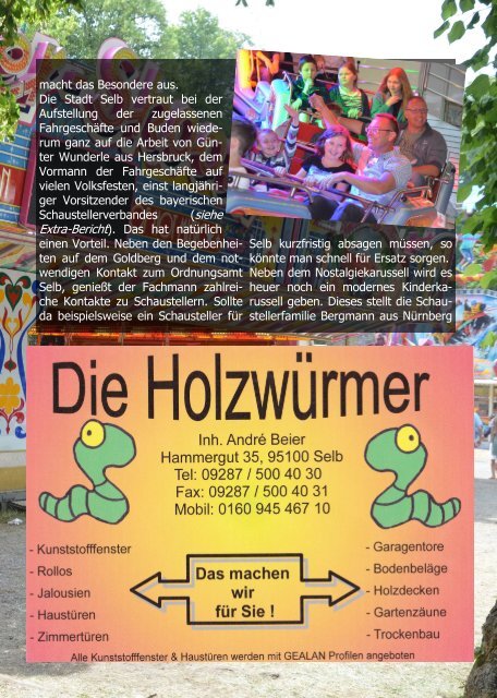 Selber Wiesenfest 2017