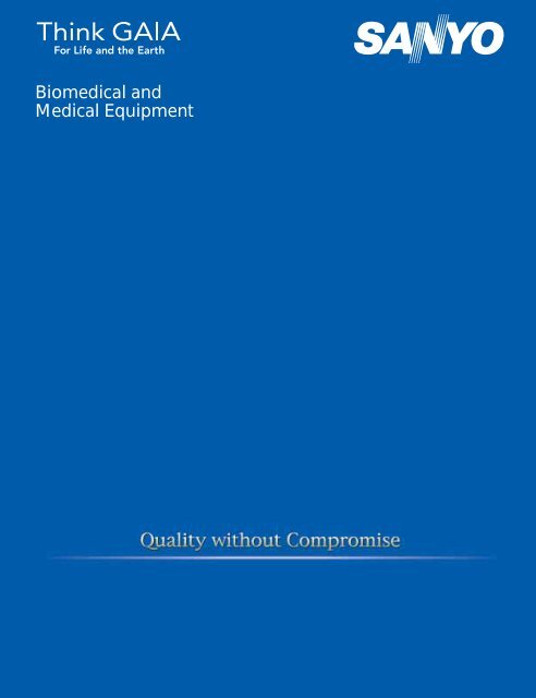 Biomedical and Medical Equipment - Sanyo