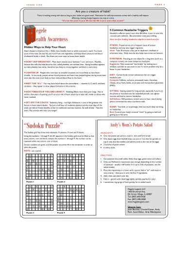 “Sudoku Puzzle” - Marketing Boxx