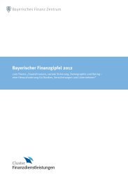 Bayerischer Finanzgipfel 2012