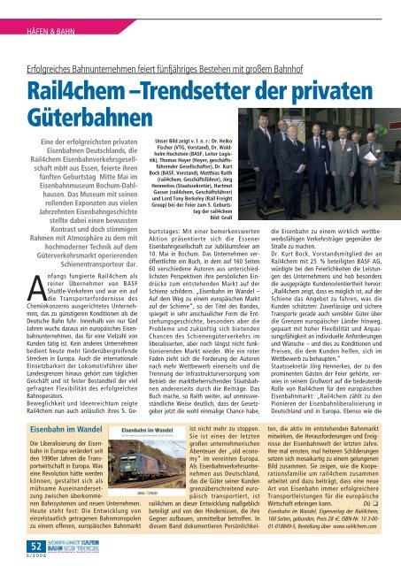 magazin für intermodalen transport und logistik - Schiffahrt und ...