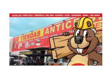 Catálogo Ofertas Verano Tiendas Anticrisis El Castor