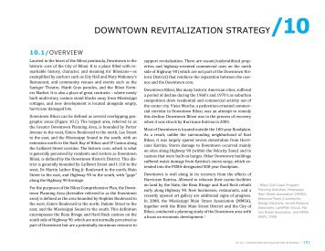downtown revitalization strategy/10 - City of Biloxi
