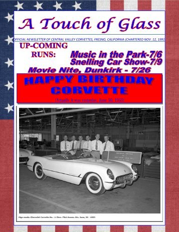 Central Valley Corvettes - July 2017