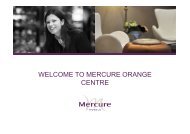 Hôtel Mercure Orange Centre LEISURE GROUP GB