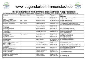 www.Jugendarbeit-Immenstadt.de