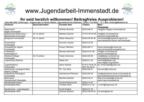 www.Jugendarbeit-Immenstadt.de