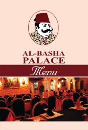 Al Basha Palace Menu