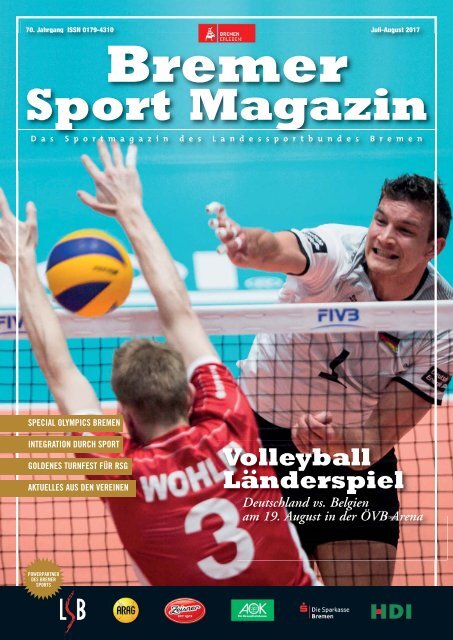 BREMER SPORT Magazin | Juli-August 2017