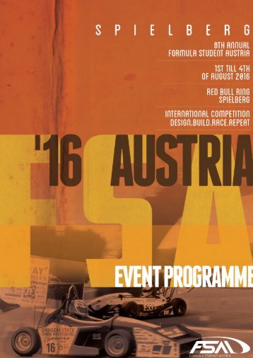 FS Austria Event Programme 2016