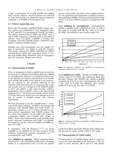 the coupled system L-glutamate dehydrogenase/NADH oxidase