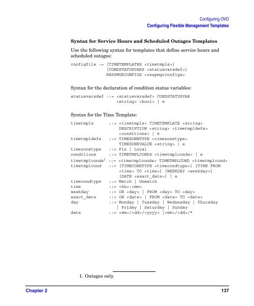 HP OpenView Operations Administrator's Reference - filibeto.org