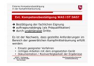 Ext. Kompetenzbestätigung WAS IST DAS? → Bestätigung der ...