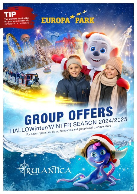 Group brochure Winter Season 2023/2024