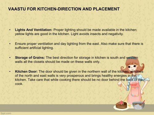 VAASTU FOR KITCHEN-DIRECTION AND PLACEMENT