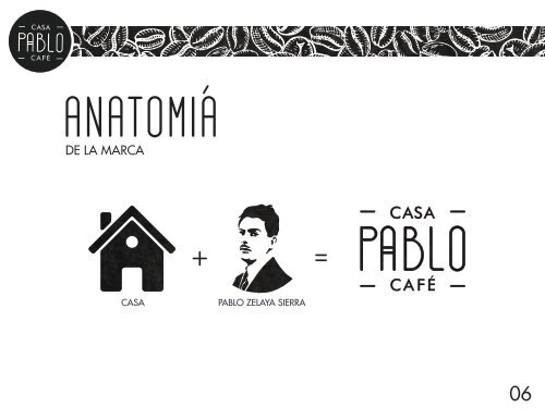 Manual de Marca: Casa Pablo Café