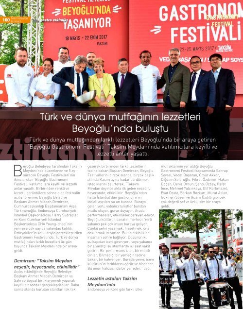 HOTEL RESTAURANT  MAGAZINE HAZİRAN 2017 SAYISI