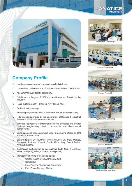 Company Profile - Janatics