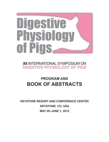 XII - 12th International Symposium - Digestive Physiology of Pigs