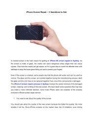 iPhone Screen Repair – 3 Questions to Ask