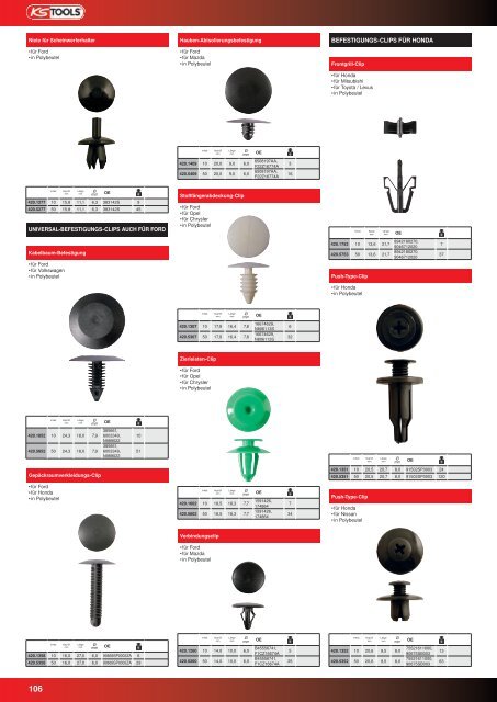 KS-TOOLS Spezialwerkzeuge PKW und Transporter