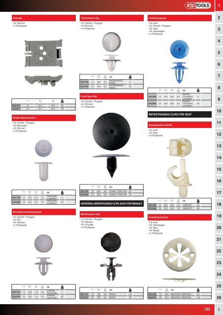 KS-TOOLS Spezialwerkzeuge PKW und Transporter