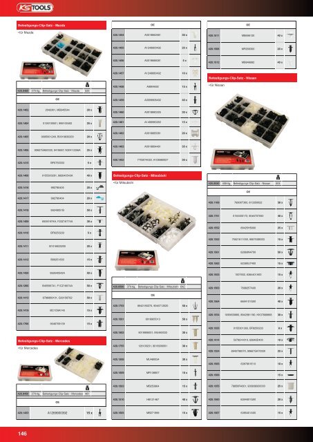 KS-TOOLS Spezialwerkzeuge PKW und Transporter