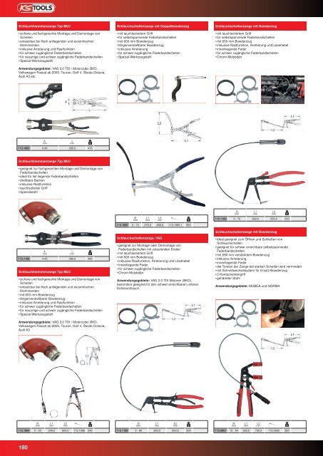 KS-TOOLS Spezialwerkzeuge PKW und Transporter