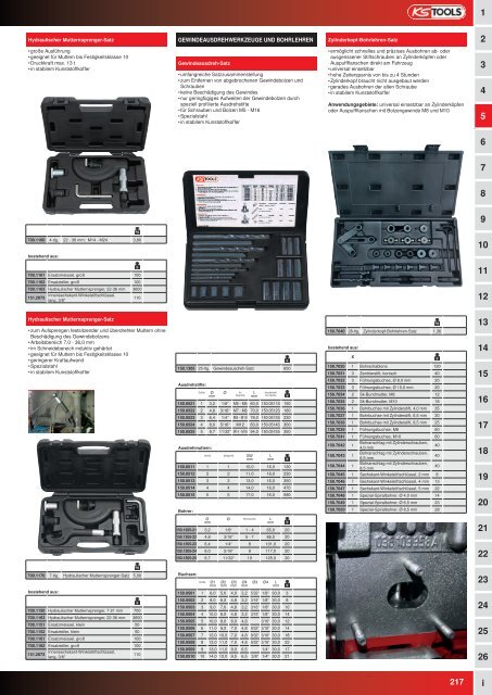 KS-TOOLS Spezialwerkzeuge PKW und Transporter