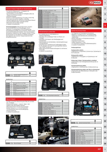 KS-TOOLS Spezialwerkzeuge PKW und Transporter