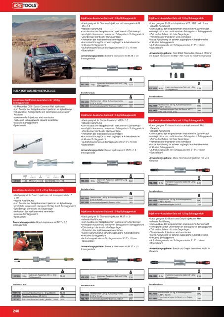 KS-TOOLS Spezialwerkzeuge PKW und Transporter