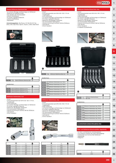 KS-TOOLS Spezialwerkzeuge PKW und Transporter