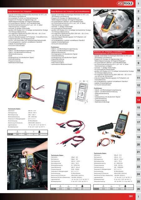 KS-TOOLS Spezialwerkzeuge PKW und Transporter