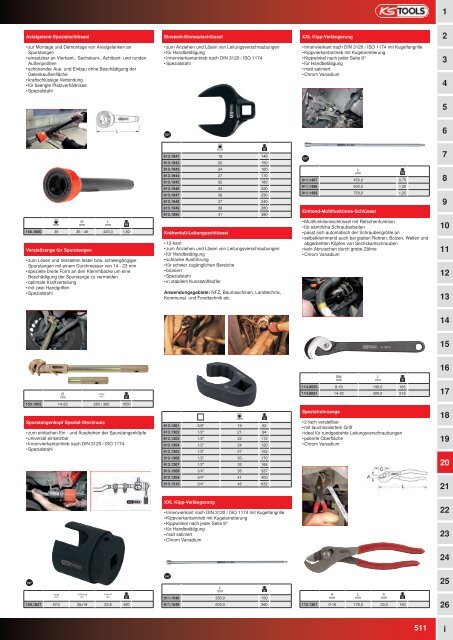 KS-TOOLS Spezialwerkzeuge PKW und Transporter