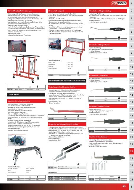 KS-TOOLS Spezialwerkzeuge PKW und Transporter