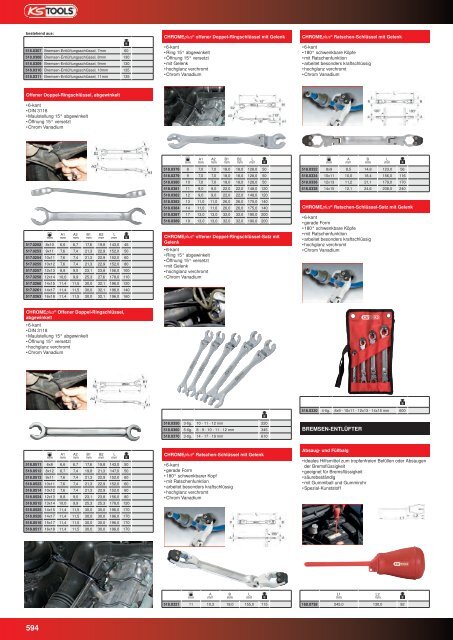 KS-TOOLS Spezialwerkzeuge PKW und Transporter