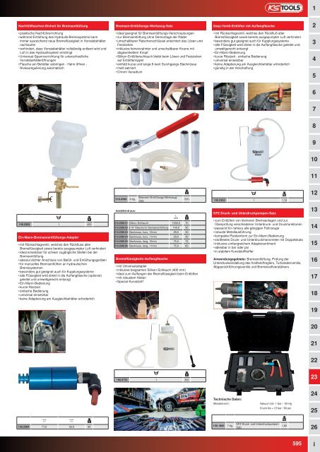 KS-TOOLS Spezialwerkzeuge PKW und Transporter