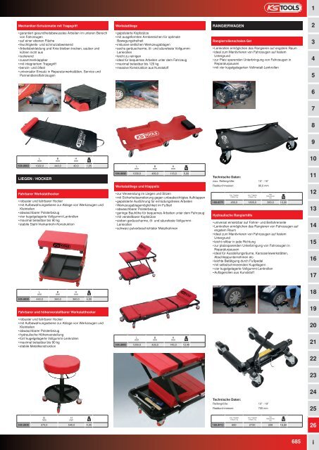 KS-TOOLS Spezialwerkzeuge PKW und Transporter